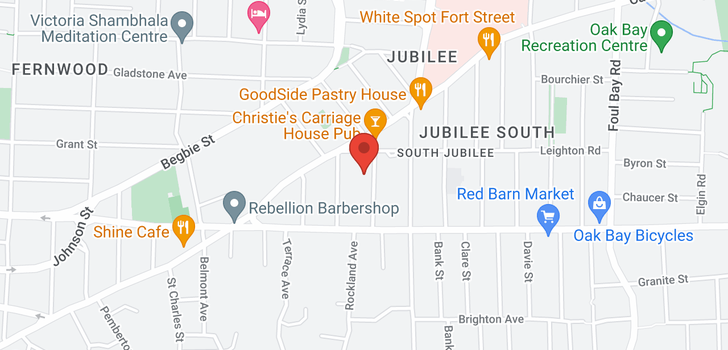 map of 315-1610 Jubilee Ave